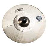Par Chimbal Hi hats Domene Cymbals Dna 14 Poleg Bronze B20 Cor Dourado
