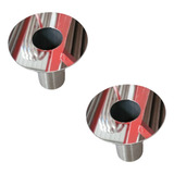 Par Chumbadores Inox Suporte Escada De Piscina