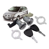 Par Cilindro Miolo Porta Dianteira Scenic Megane 2000 2001