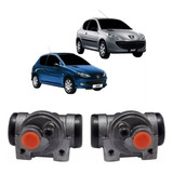 Par Cilindro Roda Lado Direito E Esquerdo Peugeot 206 207