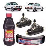 Par Cilindro Roda Traseira Lona De Freio Fluido Fiat 147