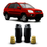 Par Coifa Batente Haste Traseira Kia Sportage 2005 A 2010