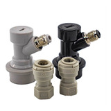 Par Conectores Ball lock Chopp E Gás Engate Rápido 3 8