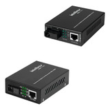 Par Conversor De Midia Fast Monomodo Kfsd 1120 A b Intelbras