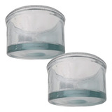 Par Copo Vidro Filtro Bomba Diesel Cav Perkins Q20b D10 D20