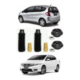 Par Coxim Batente Amortecedor Dianteiro Honda New Fit City