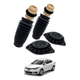 Par Coxim Batente Coifas Amortecedor Renault Fluence Todos