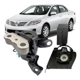 Par Coxim Motor Direito E Frontal Toyota Corolla 2 0 09 14
