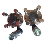 Par Cubo Completo Ponta Eixo Fiat 4x98 Carretinha Reboque