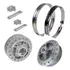 Par Cubos Para Calha Raio 4mm Cg 150 Titan 2014 Freio Disco