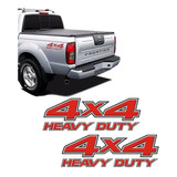 Par De Adesivos 4x4 Heavy Duty