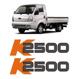Par De Adesivos K2500 Kia Bongo 12/ Caminhão Portas