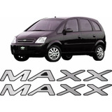 Par De Adesivos Maxx Lateral P Corsa Prisma Celta Meriva