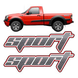 Par De Adesivos Sport Ranger 2009 À 2012 Ford Emblema