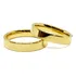 Par De Aliança Casamento Tungstênio E Ouro 18k Reta 4mm