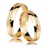 Par De Alianças Abaulado Coração 6mm 11g Anatômica Ouro 18k
