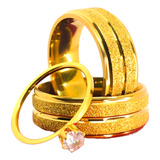 Par De Alianças Moeda Antiga 8mm Anatômica Cor Ouro 18k