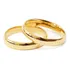 Par De Alianças Ouro 18k Banhada Casamento Tungstênio 4mm