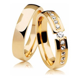 Par De Aliancas Ouro18k