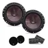 Par De Alto Falantes 6 Polegadas + Tweeters Bravox Cs60p
