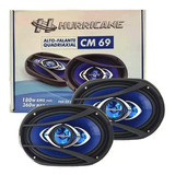 Par De Alto Falantes Quadriaxial Cm69 6x9 180w Rms Hurricane