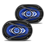 Par De Alto Falantes Quadriaxial Cm69 6x9 180w Rms Hurricane