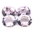 Par De Ametista Oval Natural Rose De France 15x13mm