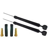 PAR DE AMORTECEDOR TRASEIRO - KITS BATENTE E COIFA NEW FIESTA 2010 A 2019 NOVO KA 1-0 2015 A 2021