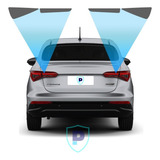 Par De Aplique Adesivo De Lanterna Fiat Cronos Fume