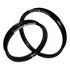 Par De Aros 185x16 E 160x19 Preto Para Ttr 125 E Crf 150.
