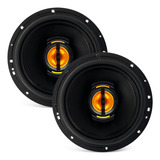 Par De Auto Falante Carro 6 Pol Quadriaxial Orion 110w Rms