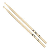 Par De Baquetas 5a Ponta Madeira Hickory N5a Vic Firth 6092 Cor Natural