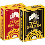 Par De Baralho Copag Texas Holdem 100 Plástico Poker C Nfe