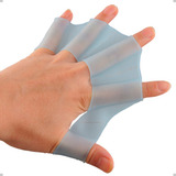 Par De Barbatana Nadadeira De Mão 5sports Material Silicone Piscina Mergulho Flutuabilidade Antiderrapante Braçada Longa Treino De Natação Mergulhar Melhorar Performance E Velocidade De Nado Cor: Azul