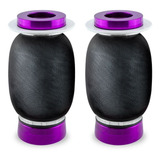 Par De Bolsa Suspensao Ar Conica 8mm Haste 20 Castor