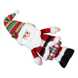 Par De Boneca De Natal Com Figuras Em Pé E Pernas Elásticas
