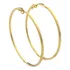 Par De Brinco Para Mulher Adulta Argola Fina Em Ouro 18k