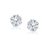 Par De Brinco Zirconia
