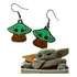 Par De Brincos Baby Yoda Star Wars Fofo Geek  Bicudos Store