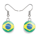 Par De Brincos Bandeira