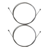 Par De Cabos De Freio Aço Inox 1 5x2200mm Speed Ou Mtb Bike