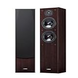 Par De Caixas Acústicas Torre Yamaha Preta Ns-f51 240w 3 Alto Falantes Com 2 Woofers De 16cm