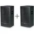 Par De Caixas Ativa Passiva Staner Upper 15p 500w Bt/fm/usb 