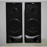 Par De Caixas De Som Sony Ss b4600 Retrô 140w Rms E 4 Ohmus