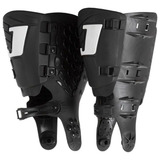 Par De Caneleira Superior Para Bota Jett Lite Branco E Preto