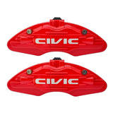 Par De Capa Pinça Freio Presilhas Civic Kit 2 Pç