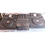 Par De Cdj Geminni Mais Mixador Bering 