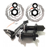 Par De Cubo Shimano Tourney Tx505 32f 2 Discos Rt10 160mm