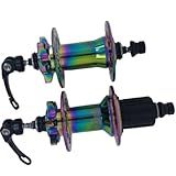 Par De Cubos 36f Rainbow Barulhentos Bike Mtb P K7 8v 9v 10v 11v 12v Blocagens Mountain Bike