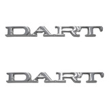 Par De Emblema Dodge